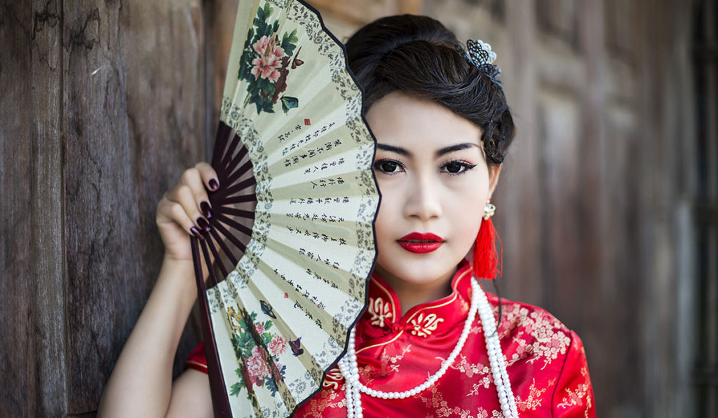 Traditional Woman in China