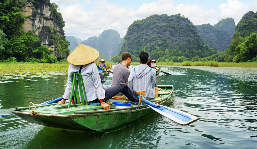 Boat Tour in Vietnam